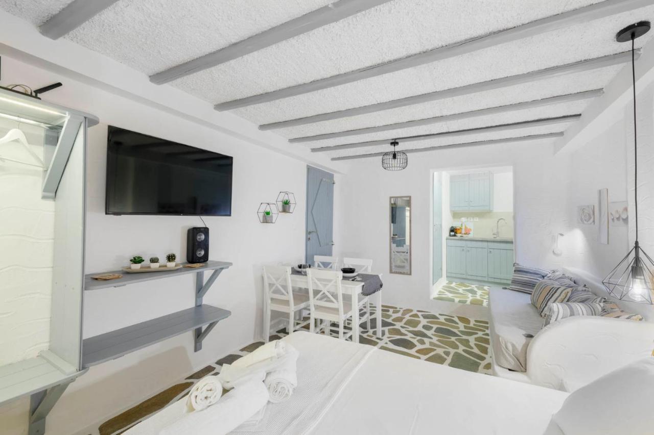 Endless Blue From Syros - Megas Gialos Resort - Suite 1 エクステリア 写真
